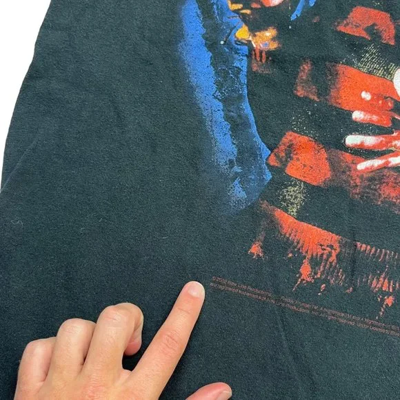 2002 Nightmare on Elm Street vintage Freddy Krueger Graphic Tee Shirt Large
